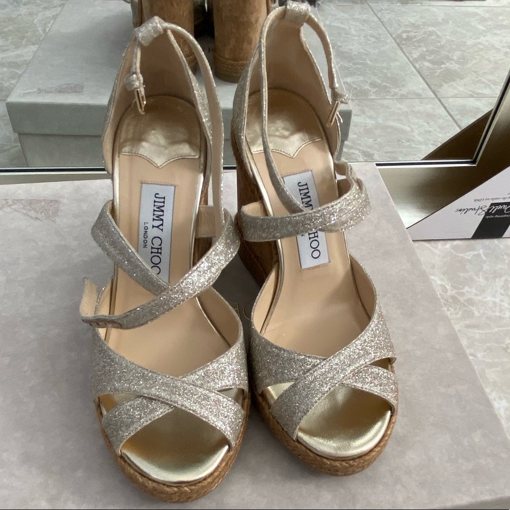 Jimmy Choo Espadrille Wedge